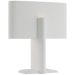 Lotura 17" Intersecting Table Lamp White Finish