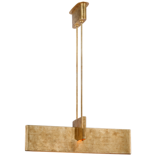 Lotura Intersecting Linear Pendant Gild Finish