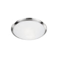 Load image into Gallery viewer, Malta Flush Mount in Brushed Nickel Finish | Kuzco Lighting
