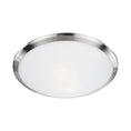 Load image into Gallery viewer, Malta Flush Mount in Brushed Nickel Finish | Kuzco Lighting
