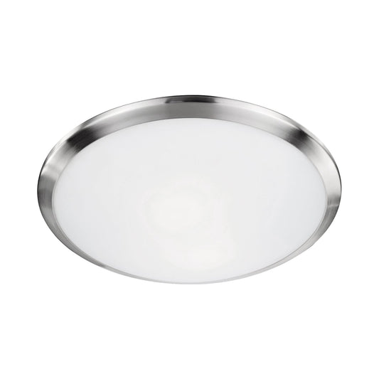 Malta Flush Mount in Brushed Nickel Finish | Kuzco Lighting
