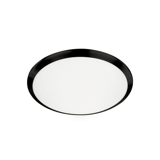 Malta LED Flush Mount in Black Finish | Kuzco Lighting