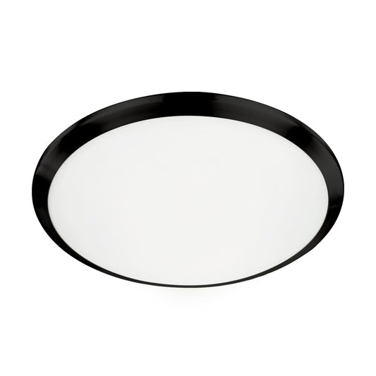 Malta LED Flush Mount in Black Finish | Kuzco Lighting
