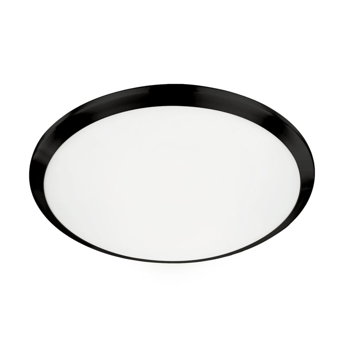 Malta LED Flush Mount in Black Finish | Kuzco Lighting