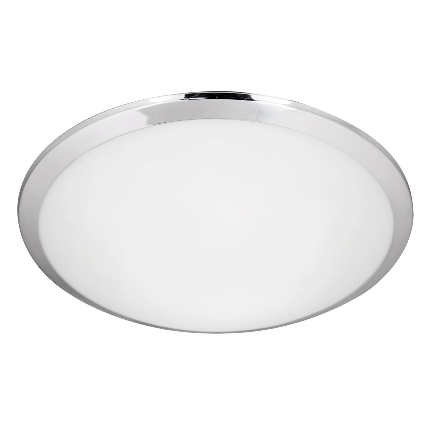 Malta LED Flush Mount in Chrome Finish | Kuzco Lighting