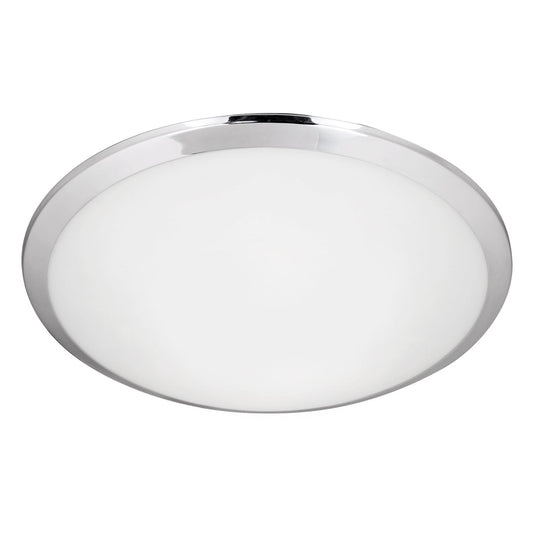 Malta LED Flush Mount in Chrome Finish | Kuzco Lighting