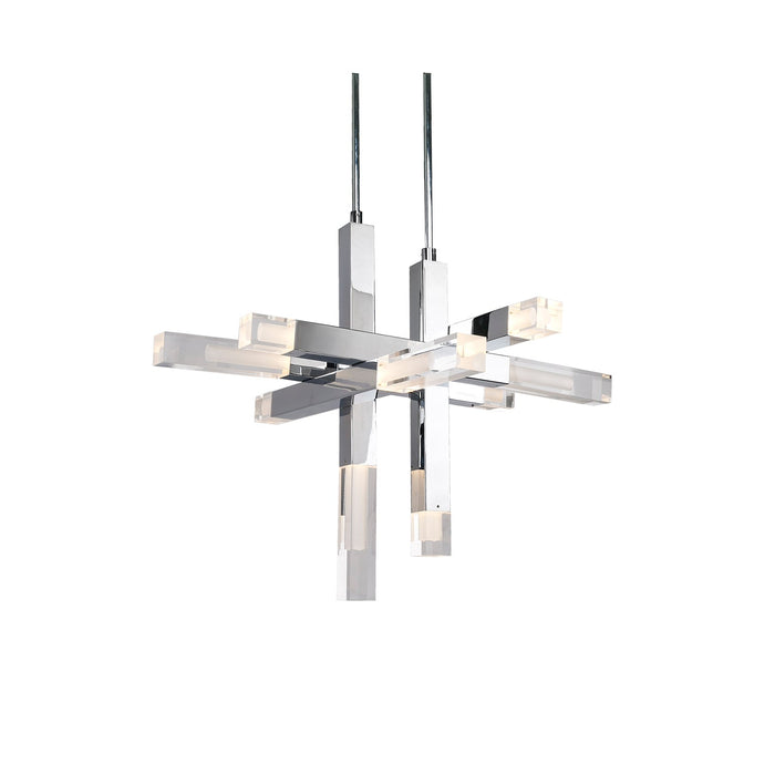 Martelo LED Pendant in Chrome Finish | Kuzco Lighting