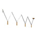 Mason LED Linear Pendant in Vintage Brass Finish | Kuzco Lighting