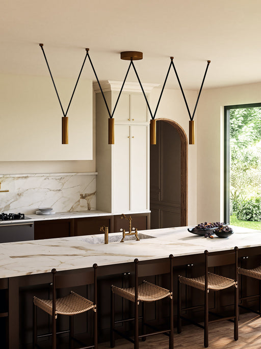 Mason LED Linear Pendant by Kuzco Lighting