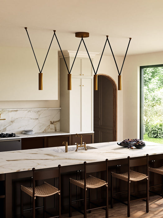 Mason LED Linear Pendant by Kuzco Lighting