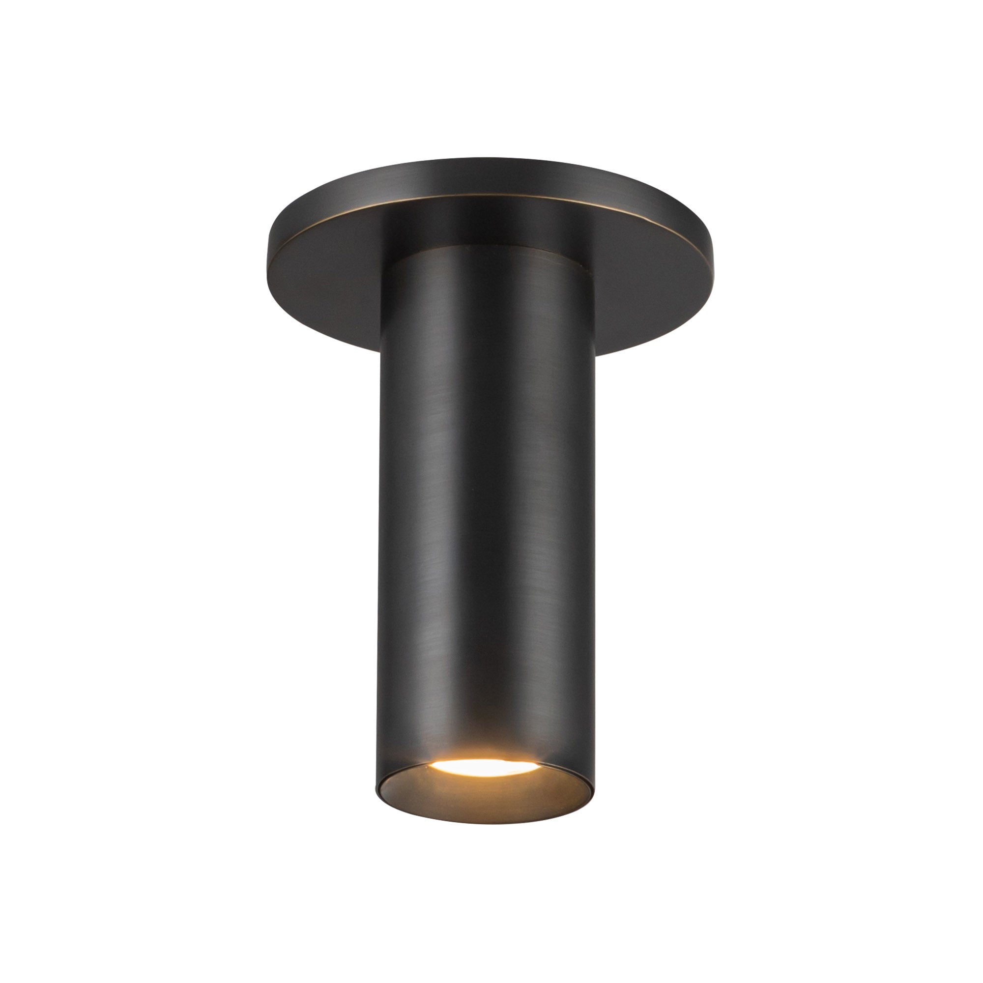 Mason LED Semi-Flush Mount in Urban Bronze Finish | Kuzco Lighting