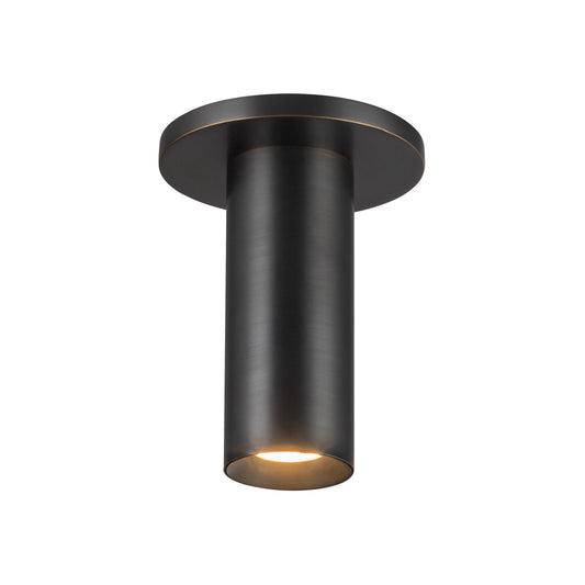 Mason LED Semi-Flush Mount in Urban Bronze Finish | Kuzco Lighting