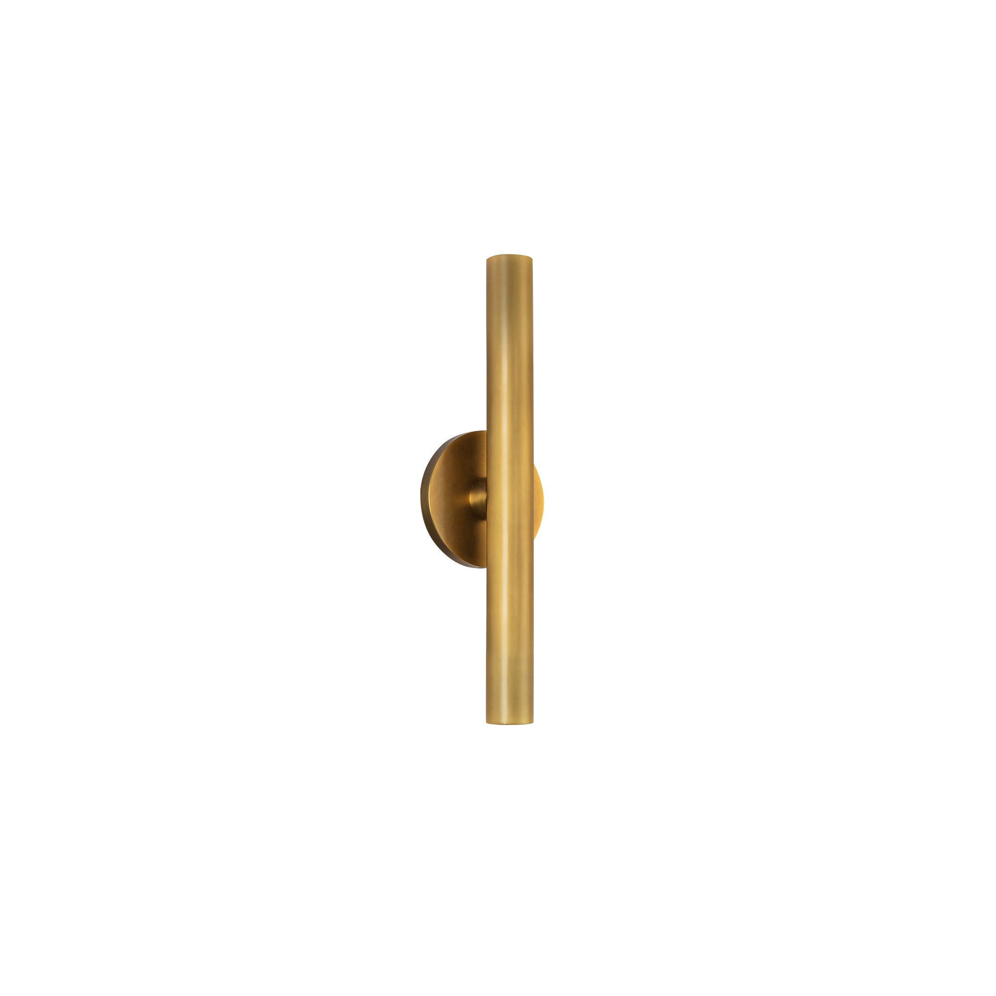 Mason LED Wall Sconce in Vintage Brass Finish | Kuzco Lighting