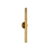 Mason LED Wall Sconce in Vintage Brass Finish | Kuzco Lighting