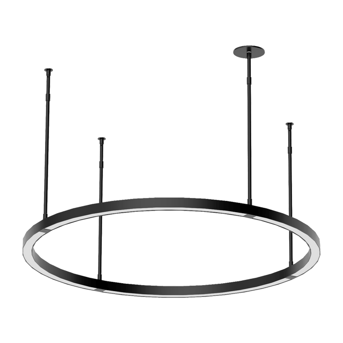 Stagger Ring Chandelier by Visual Comfort Modern