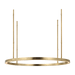 Stagger Ring Chandelier by Visual Comfort Modern