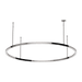 Stagger Ring Chandelier by Visual Comfort Modern