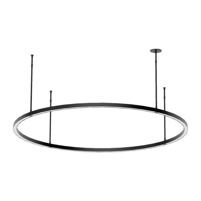 Stagger Ring Chandelier by Visual Comfort Modern