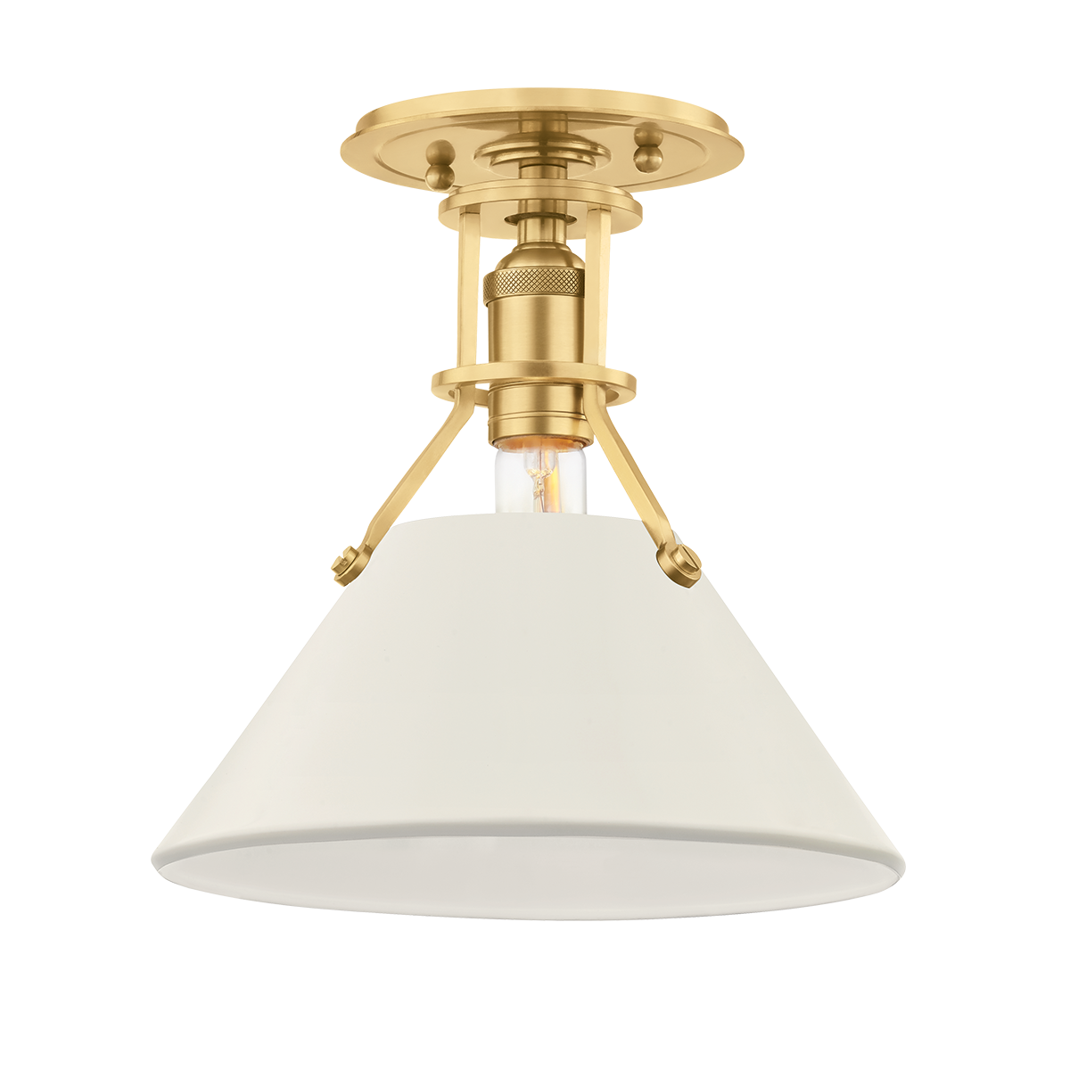 Painted No.2 Semi Flush