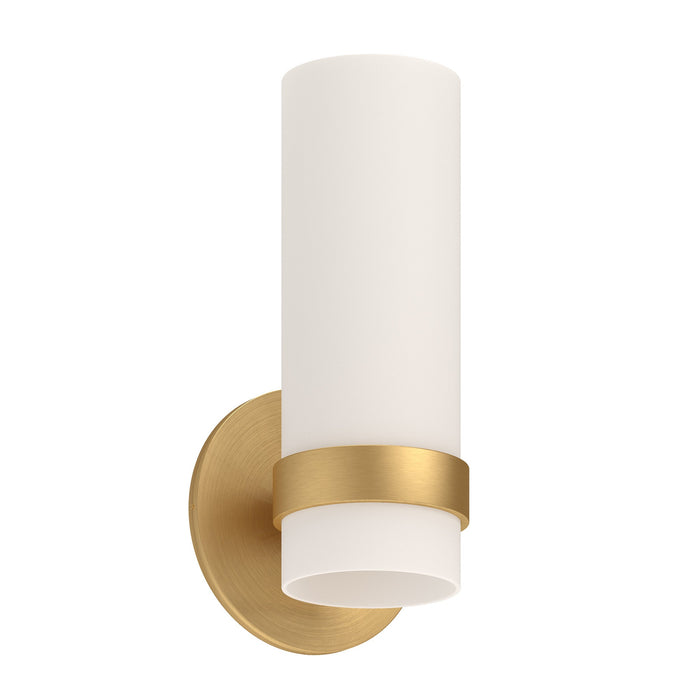 Milano LED Wall Sconce in Brushed Gold Finish | Kuzco Lighting