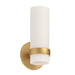 Milano LED Wall Sconce in Brushed Gold Finish | Kuzco Lighting