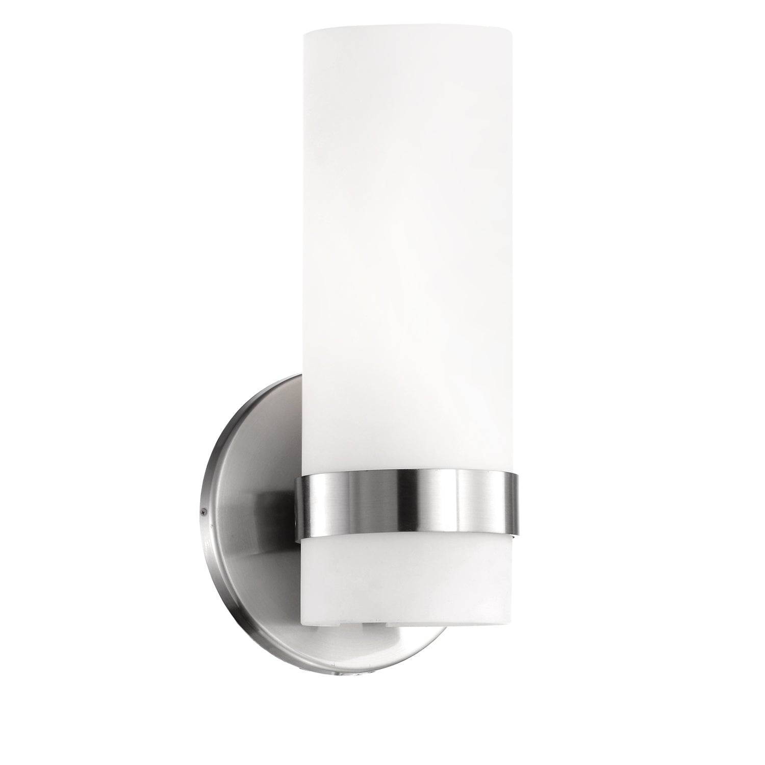 Milano LED Wall Sconce in Brushed Nickel Finish | Kuzco Lighting