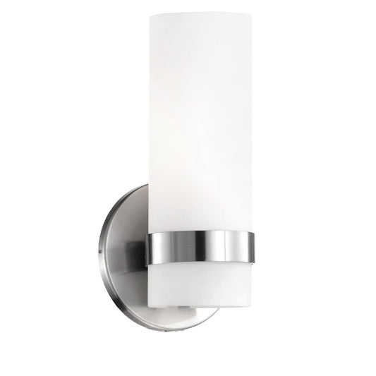Milano LED Wall Sconce in Brushed Nickel Finish | Kuzco Lighting