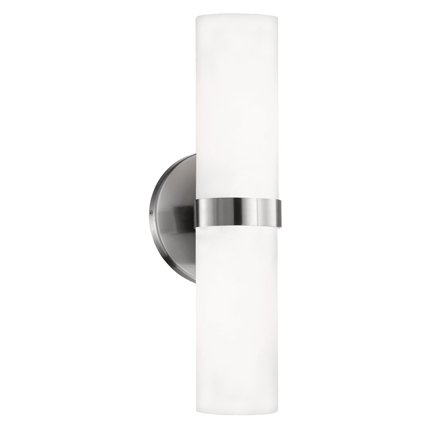 Milano LED Wall Sconce in Brushed Nickel Finish | Kuzco Lighting