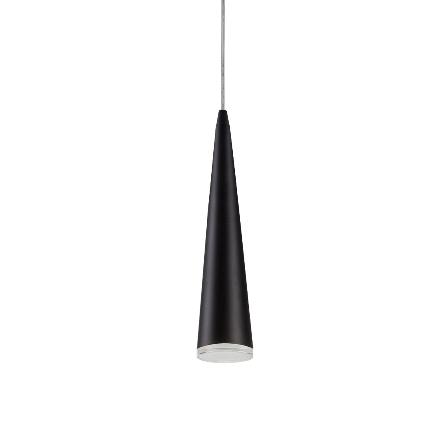 Mina LED Pendant in Black Finish | Kuzco Lighting