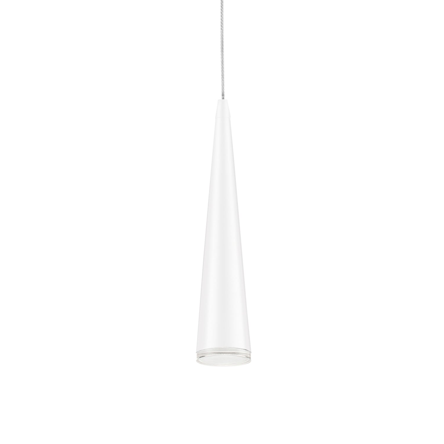 Mina LED Pendant in White Finish | Kuzco Lighting
