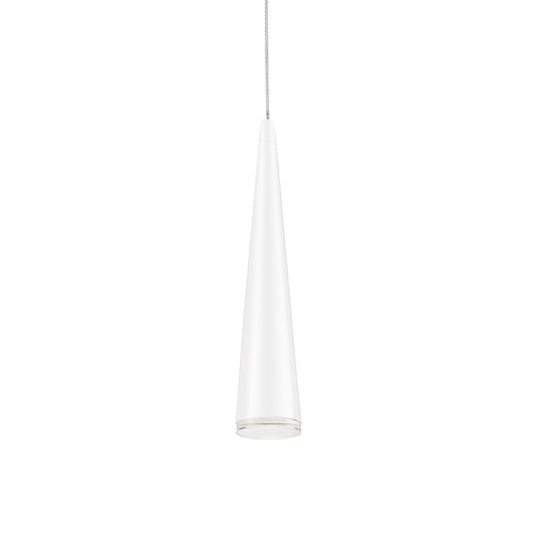 Mina LED Pendant in White Finish | Kuzco Lighting