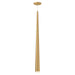 Mina LED Pendant in Brushed Gold Finish | Kuzco Lighting