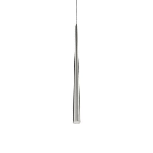 Mina LED Pendant in Brushed Nickel Finish | Kuzco Lighting