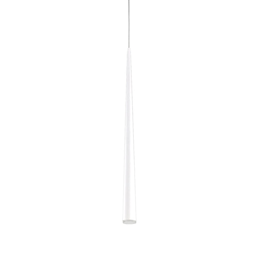 Mina LED Pendant in White Finish | Kuzco Lighting