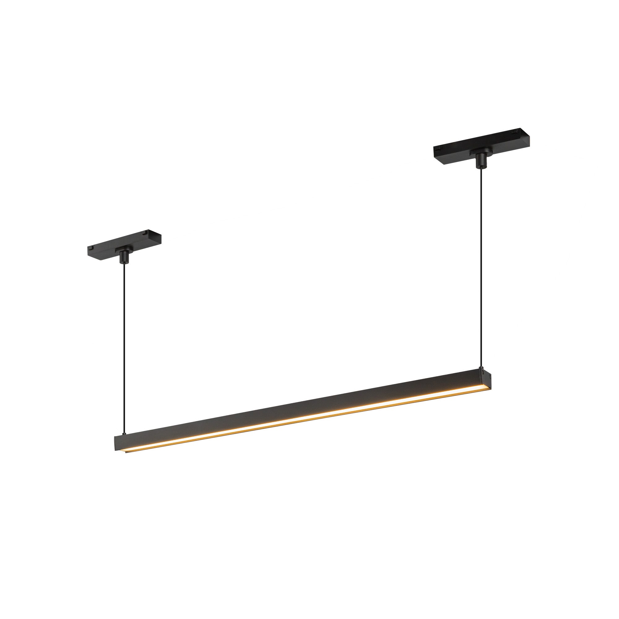 Mira Linear Pendant in Black Finish | Kuzco Lighting