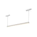 Mira Linear Pendant in White Finish | Kuzco Lighting