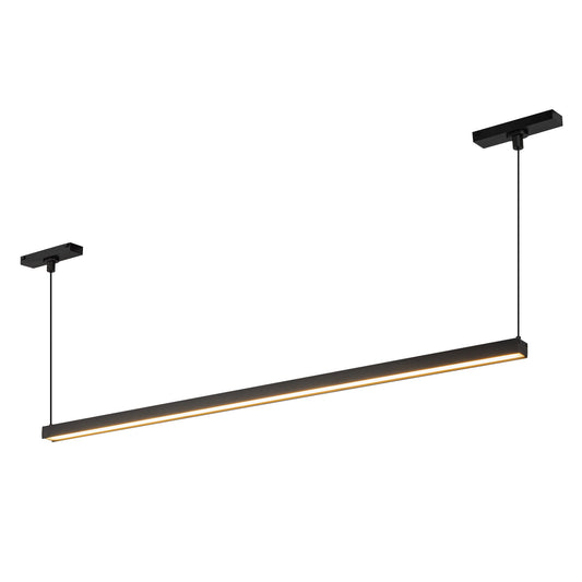 Mira Linear Pendant in Black Finish | Kuzco Lighting