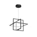 Mondrian LED Pendant in Black Finish | Kuzco Lighting