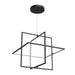 Mondrian LED Pendant in Black Finish | Kuzco Lighting