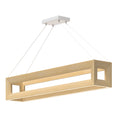 Load image into Gallery viewer, Morina LED Linear Pendant in White Oak Finish | Kuzco Lighting
