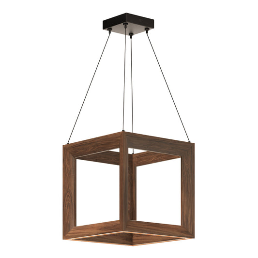 Morina LED Pendant in Walnut Finish | Kuzco Lighting