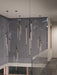 Motif LED Foyer Pendant by Kuzco Lighting