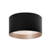 Mousinni LED Flush Mount in Black Finish | Kuzco Lighting