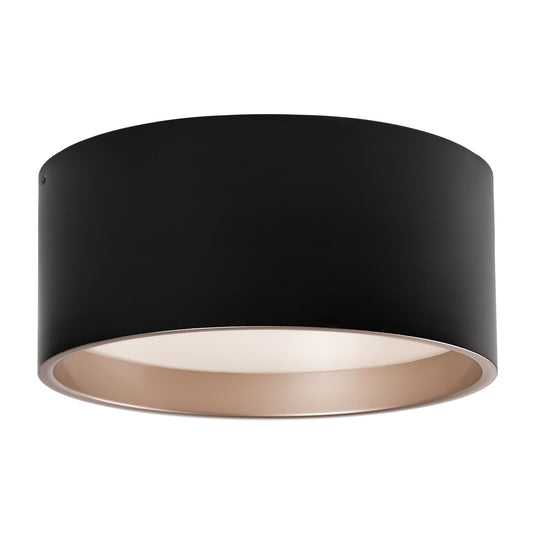 Mousinni LED Flush Mount in Black Finish | Kuzco Lighting