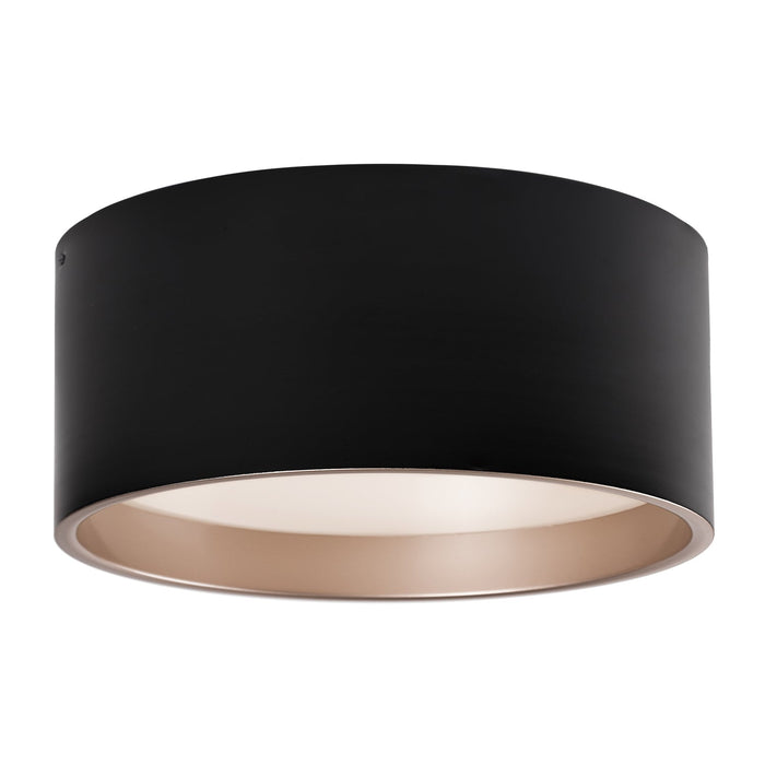 Mousinni LED Flush Mount in Black Finish | Kuzco Lighting