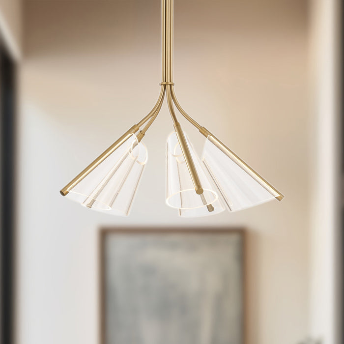 Mulberry LED Chandelier by Kuzco Lighting