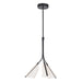 Mulberry LED Pendant in Black/Light Guide Finish | Kuzco Lighting