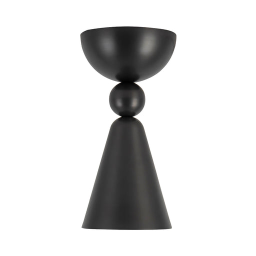 Murphy 4-in Urban Bronze Flush Mount