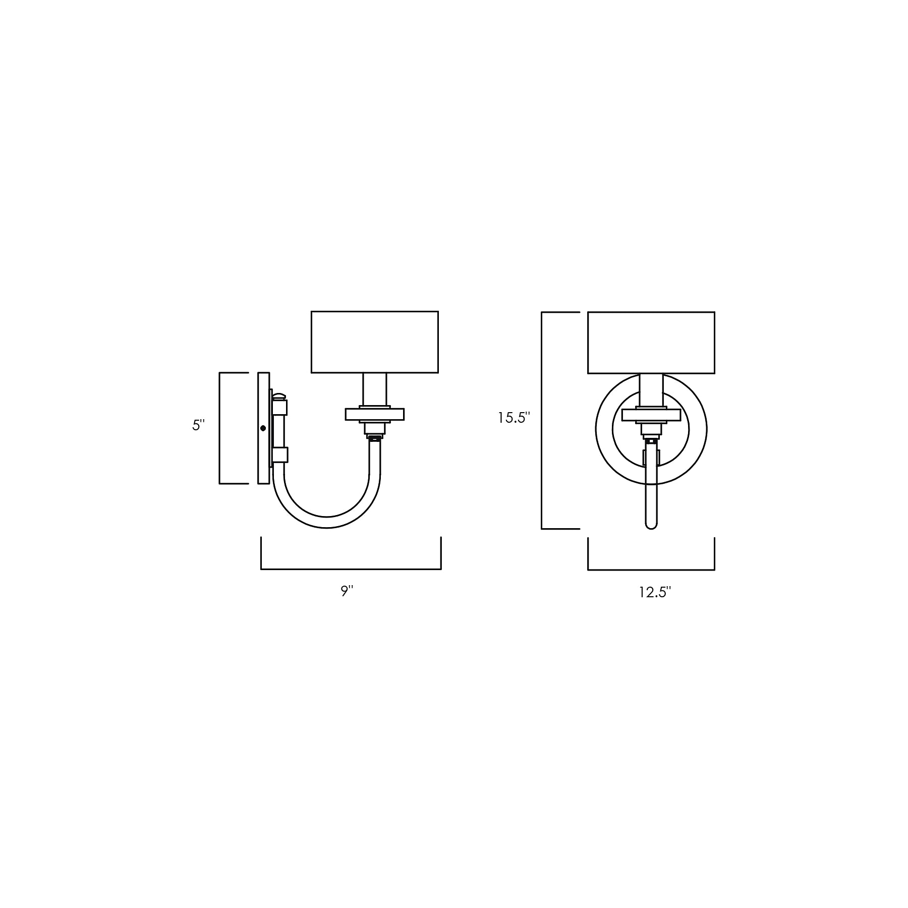 Manhattan Wall Sconce Diagram