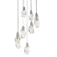 Load image into Gallery viewer, Martini LED Multi-Light Pendant Polished Nickel  9 Light
